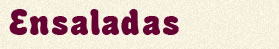 Ensaladas